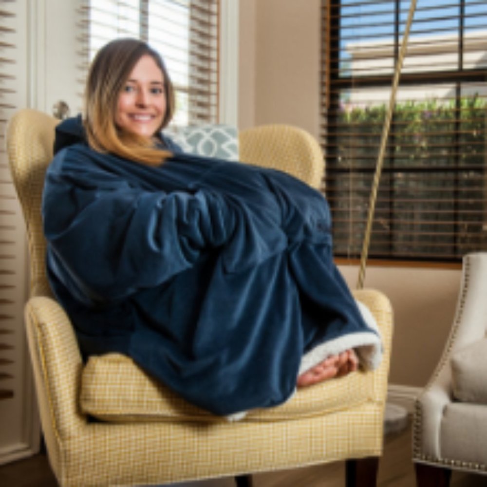 The Comfy Unisex Original Blanket Sweatshirt - Picture 4 of 7